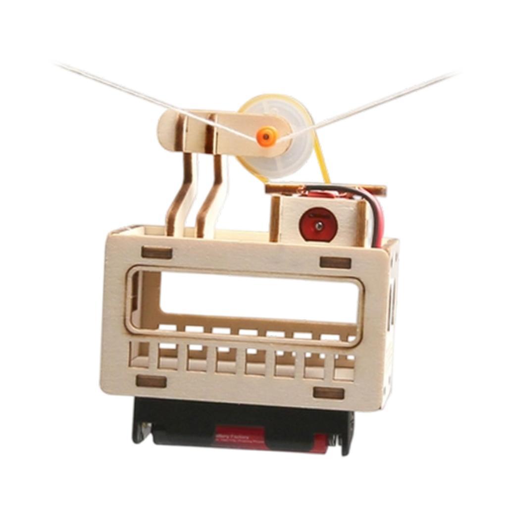 Science Project - Sightseeing Cable Car DIY Simulation Science