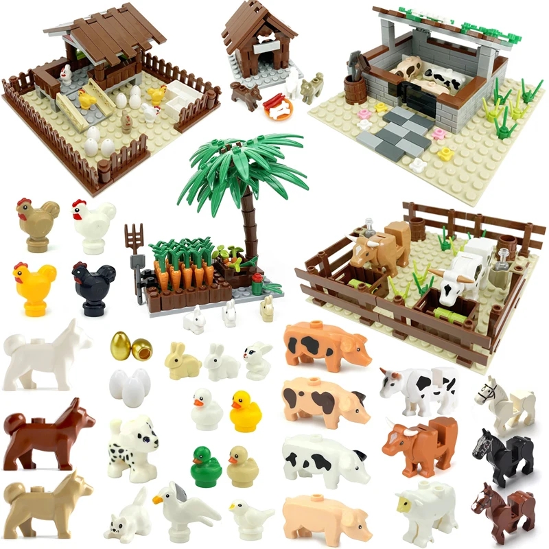 Science Olympiad - Farm MOC Building Blocks Animal Parts