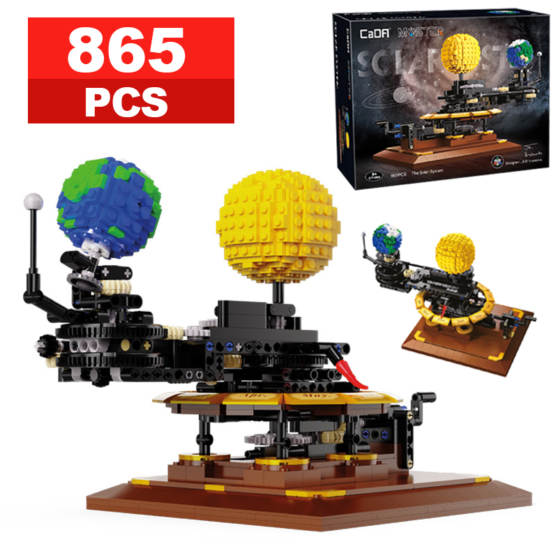 Solar System Orrery - 865 Pcs MOC City Solar System