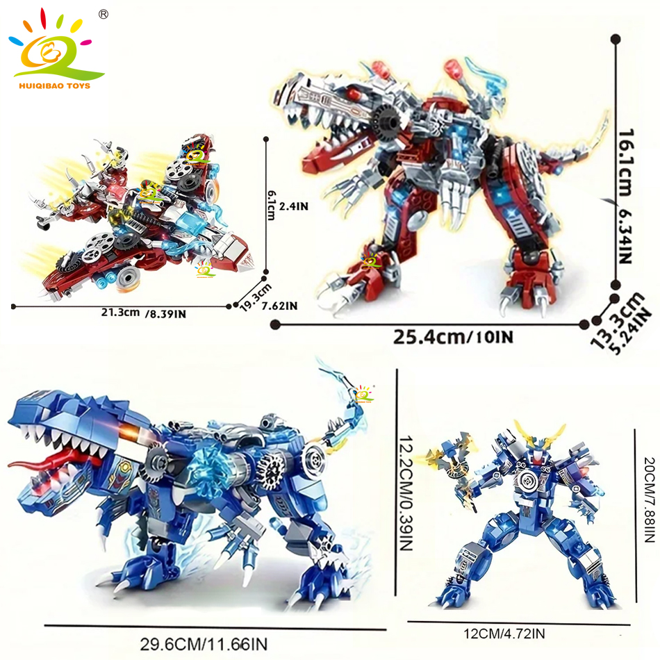 HUIQIBAO 2in1 Jurassic Dinosau - Solar System Orrery recension och pris