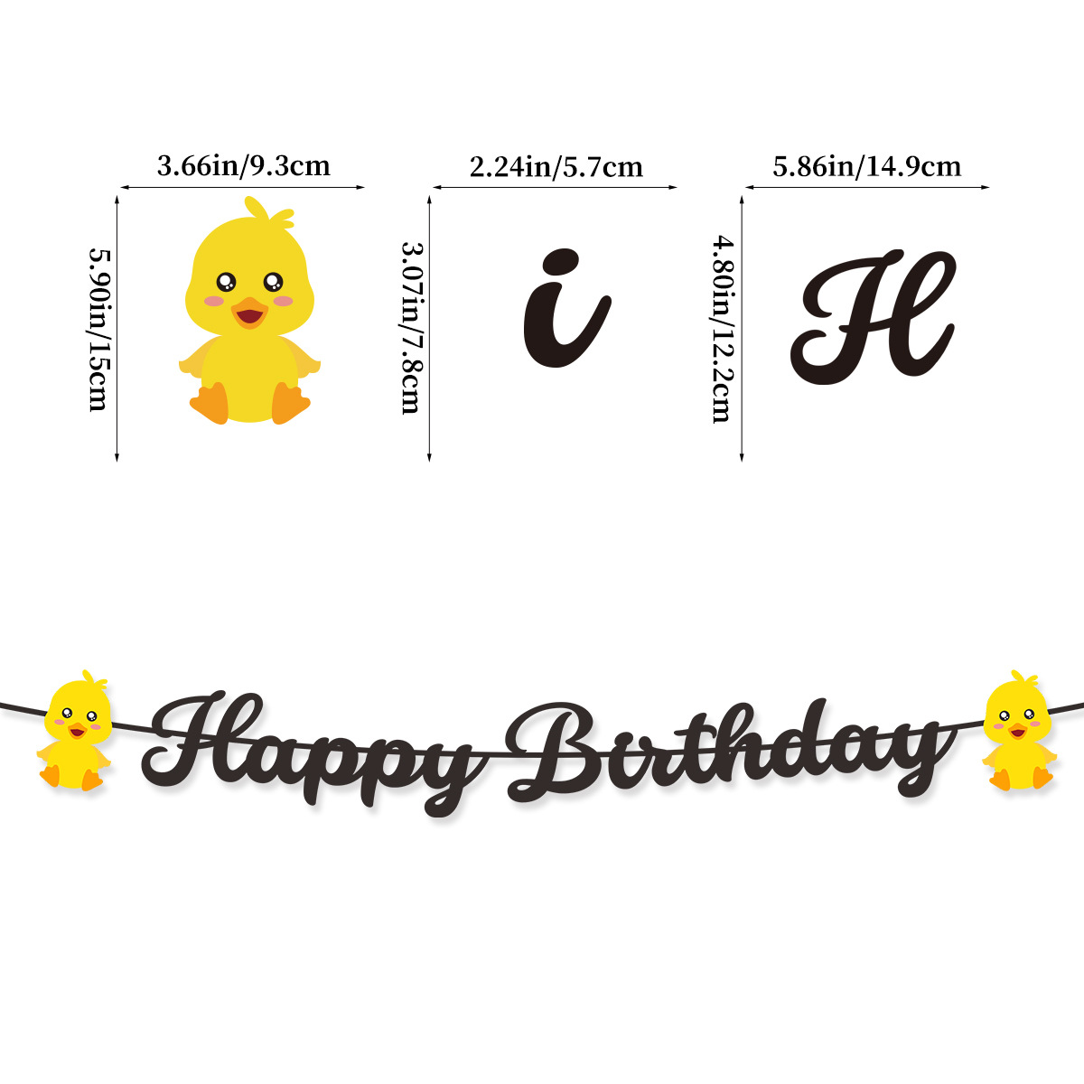 Cute Swim Duck Theme Happy Bir - Science Of Happiness recension och pris