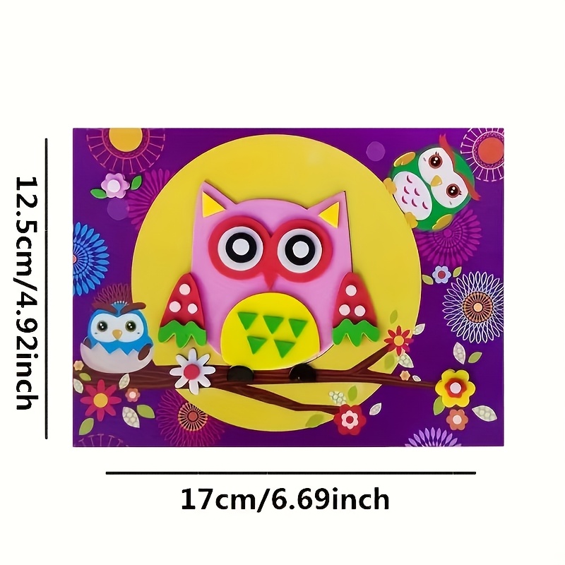 Children's 3D Stickers, 10 Ran - Science Project recension och pris