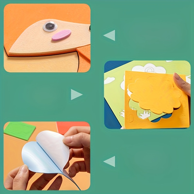 Children's 3D Stickers, 10 Ran - Science Project recension och pris