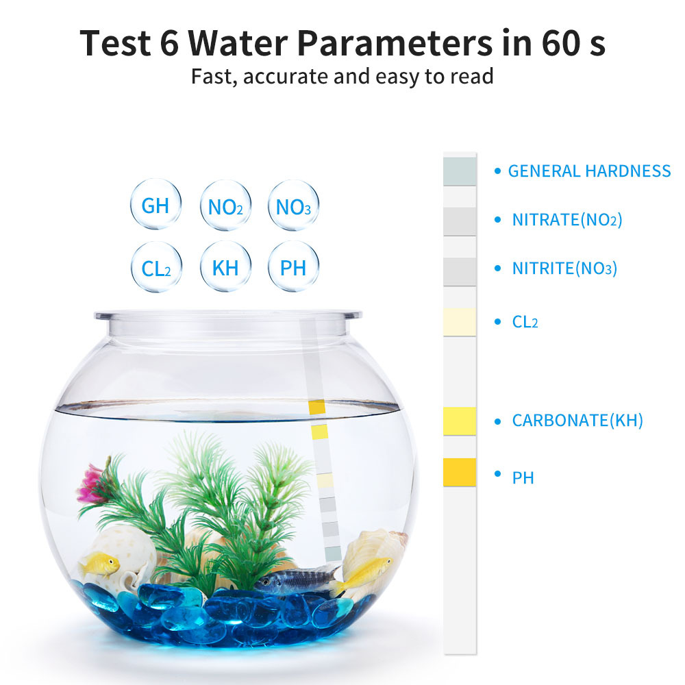 6-In-1 Water Quality Test Stri - Water Testing Kit recension och pris