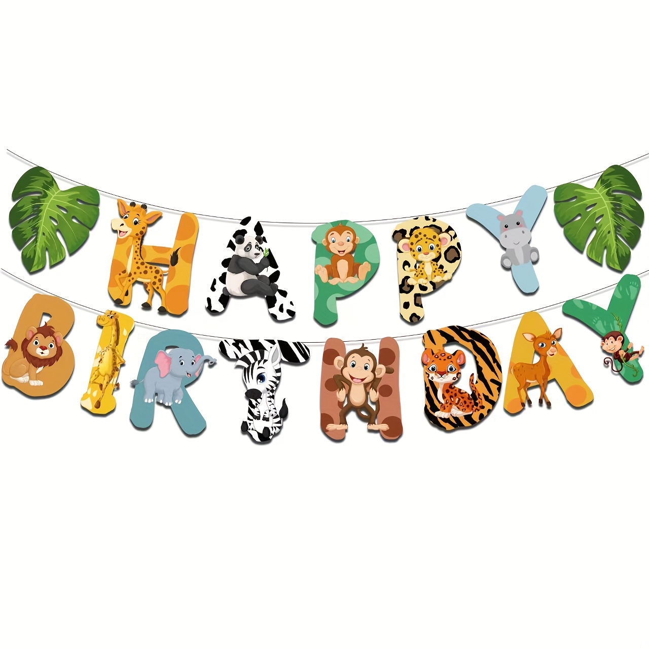15pcs Jungle Safari Party Pape - Science Of Happiness recension och pris