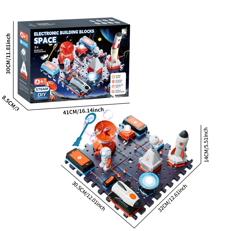 SCIENCE HORSE electronic build - Science Toys recension och pris