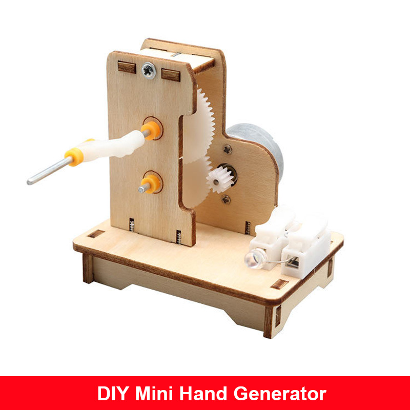 DIY Mini Hand Generator DIY Sc - Science Project recension och pris