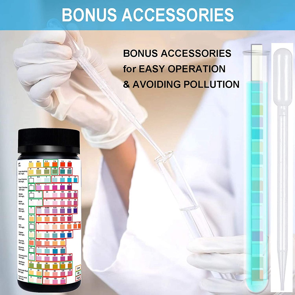 Water Testing Strips for Drink - Water Testing Kit recension och pris