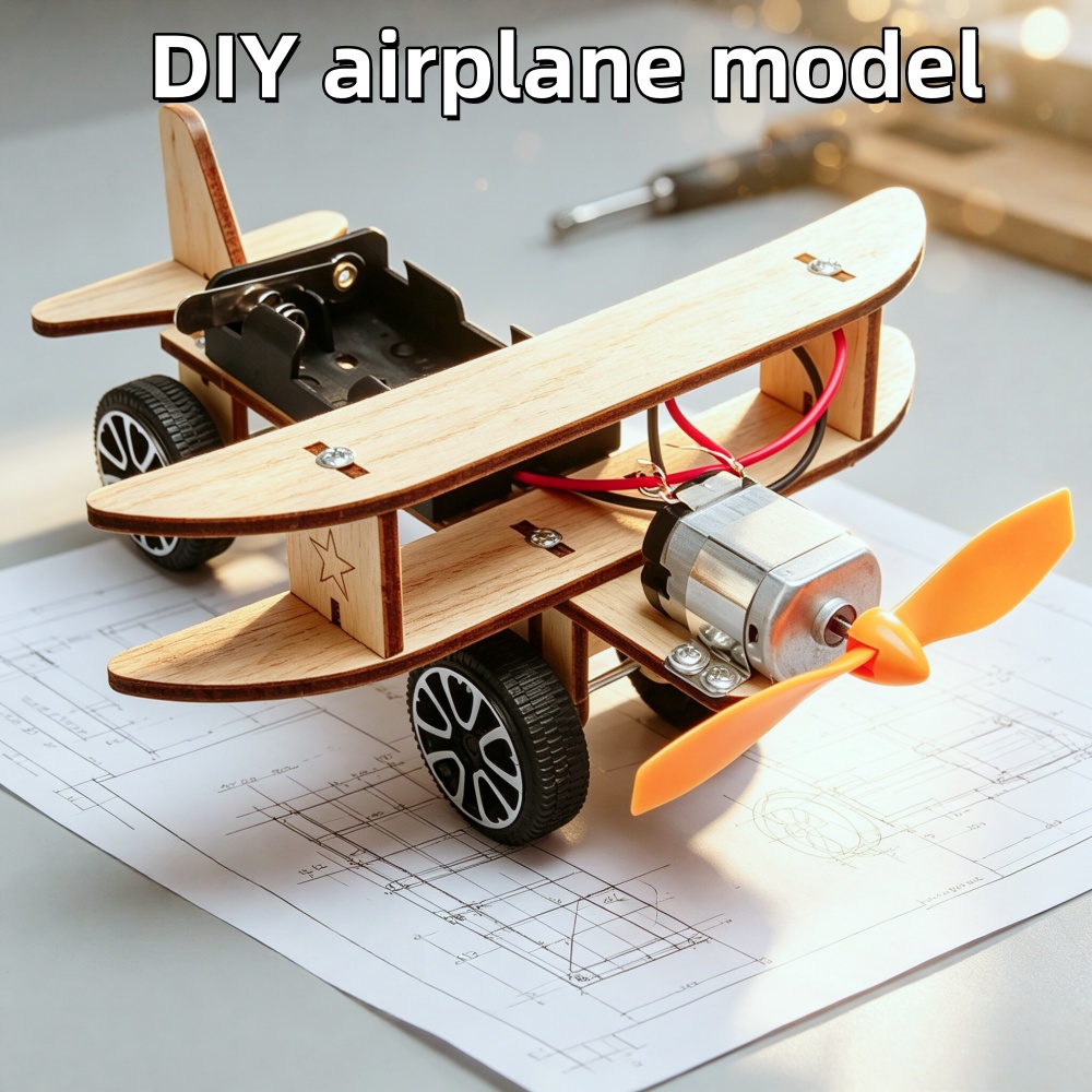 DIY Assembled Electric Glider  - Science Hobby Kit recension och pris