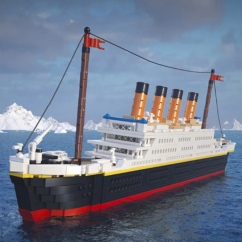 KNEW BUILT Titanic Cruise Ship - Science Olympiad recension och pris