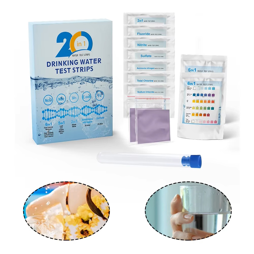 YAGO 20 in 1 Water Test Strips - Water Testing Kit recension och pris