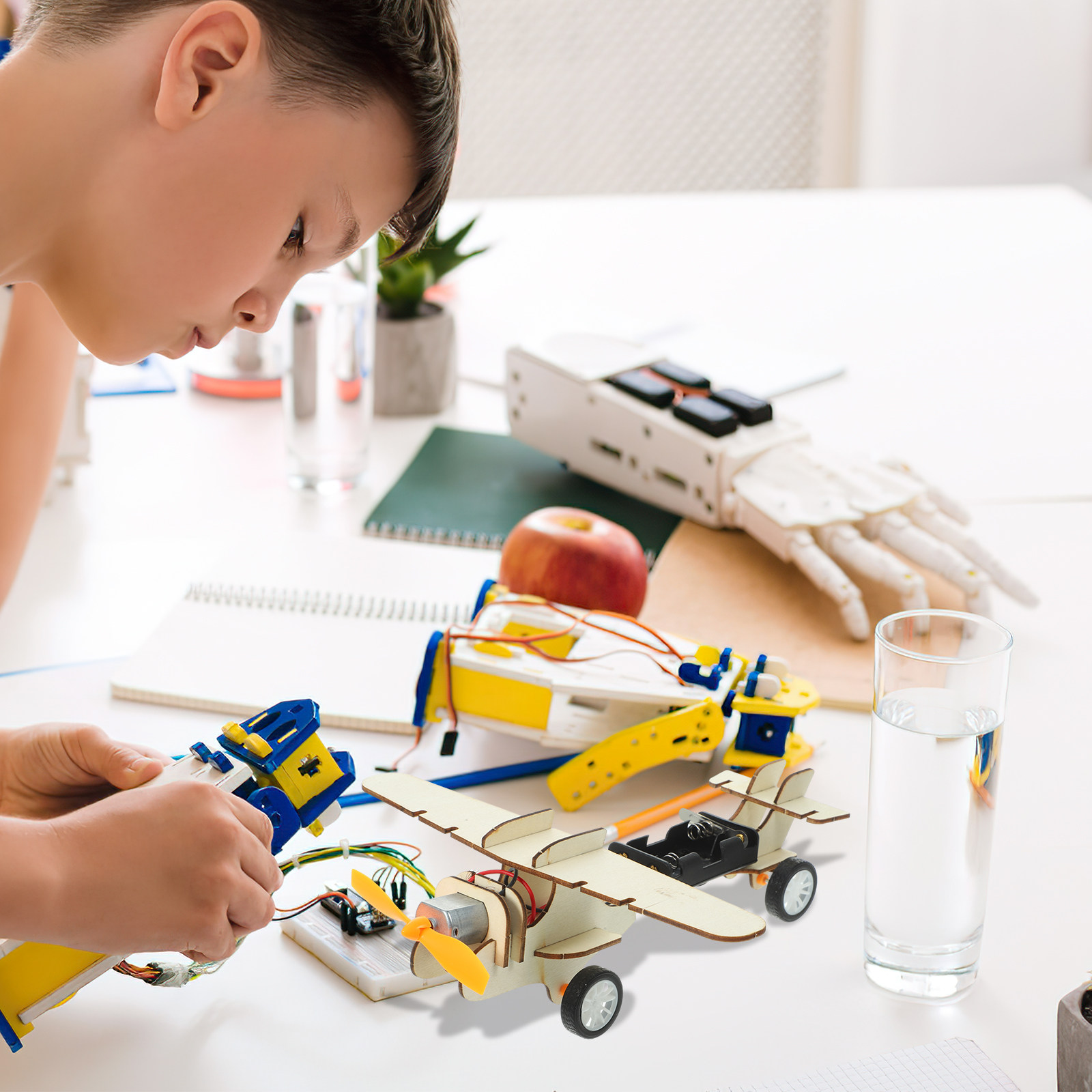 1Set Wooden Glider Plane DIY S - Science Project recension och pris