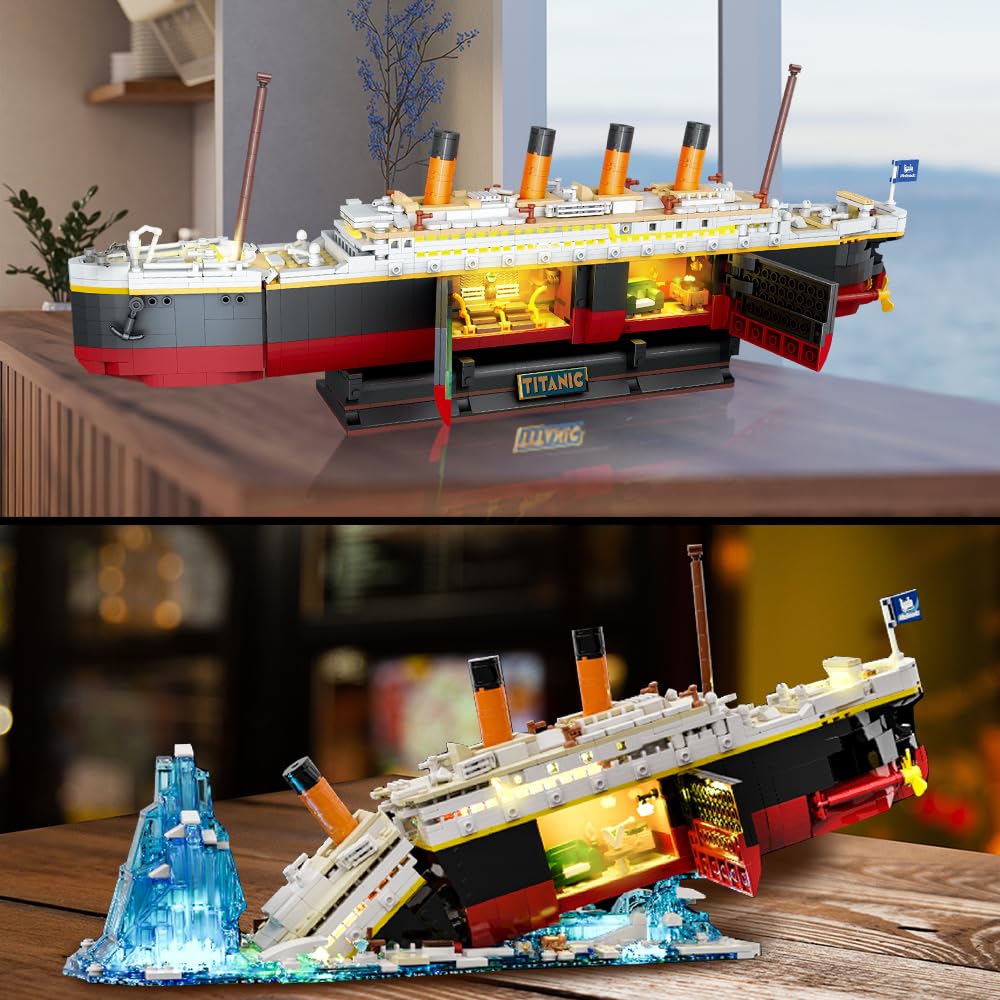 Titanic Building Set with LED- - Science Olympiad recension och pris