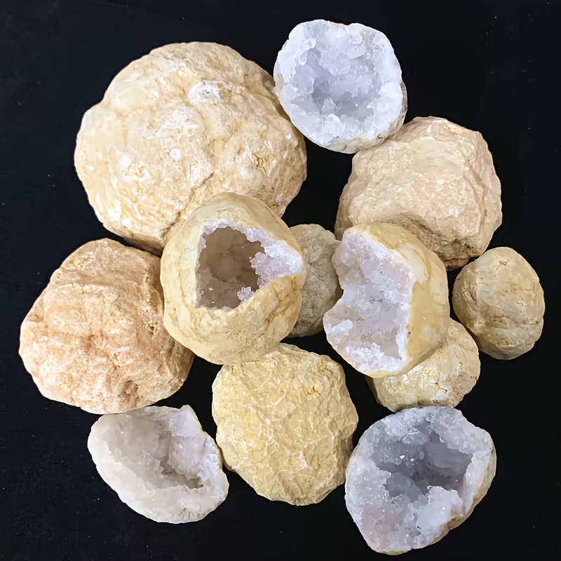 10/20pcs Natural Quartz Geode  - Geode Crystal Break recension och pris