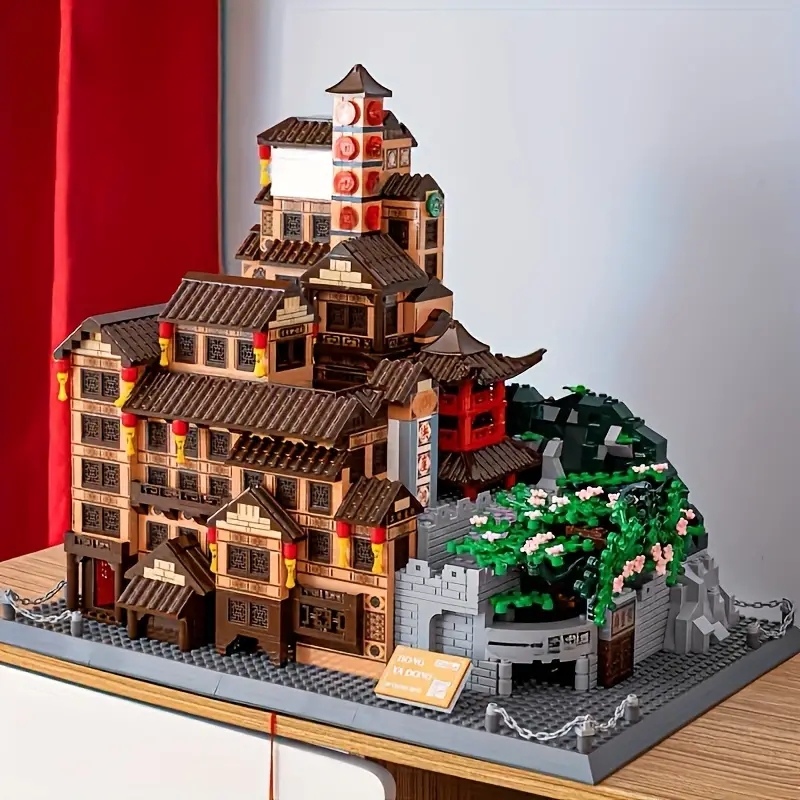 3687-Piece Hongyao Cave Buildi - Solar System Orrery recension och pris