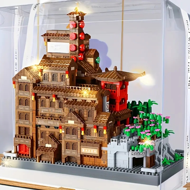 3687-Piece Hongyao Cave Buildi - Solar System Orrery recension och pris