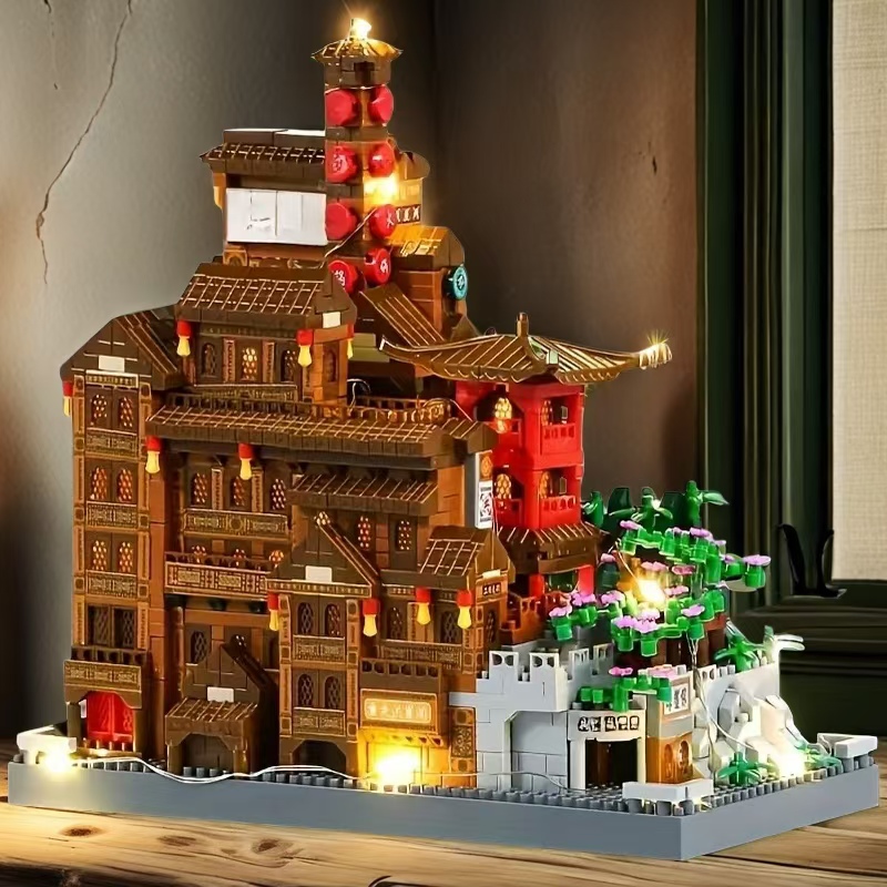 3687-Piece Hongyao Cave Buildi - Solar System Orrery recension och pris
