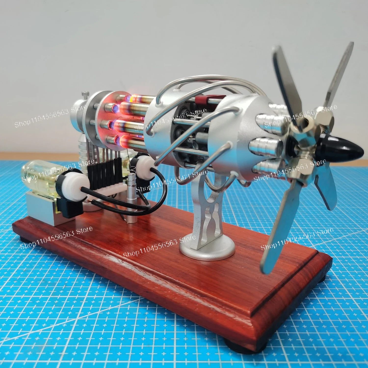 Hot Air 16-Cylinder Stirling E - Science Toys recension och pris