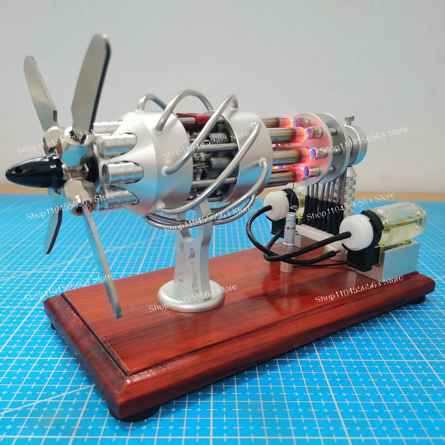 Hot Air 16-Cylinder Stirling E - Science Toys recension och pris