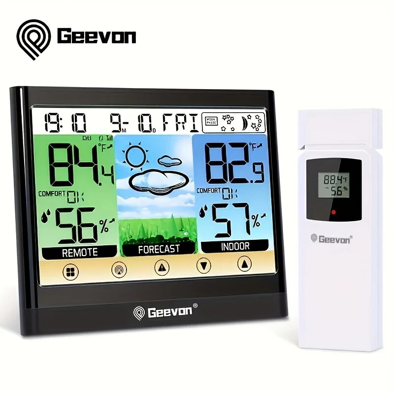 Geevon Weather Station Wireles - Weather Station Indoor recension och pris