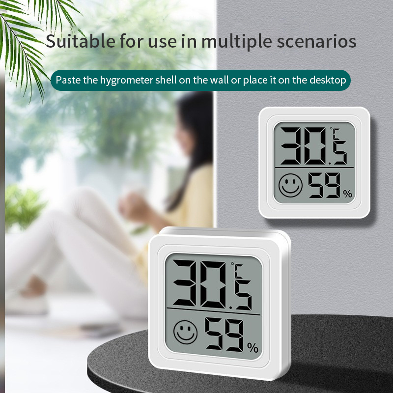 LCD Digital Thermometer Hygrom - Weather Station Indoor recension och pris