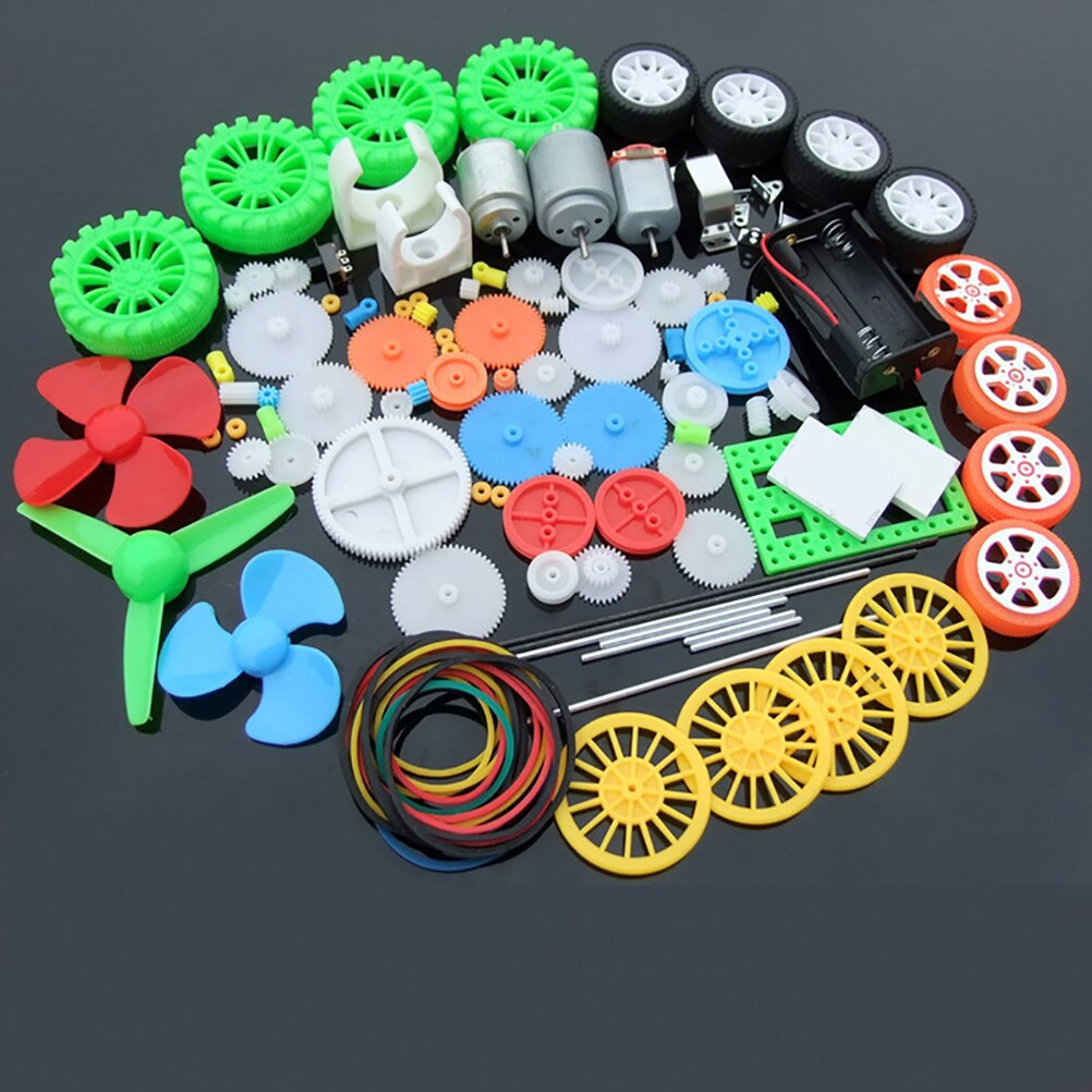 112pcs DC Motor Kit Electric M - Science Project recension och pris