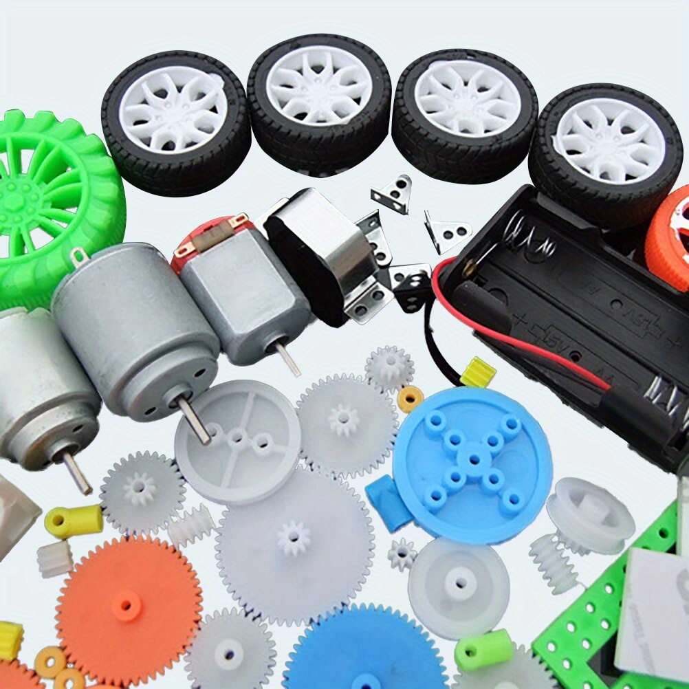 112pcs DC Motor Kit Electric M - Science Project recension och pris