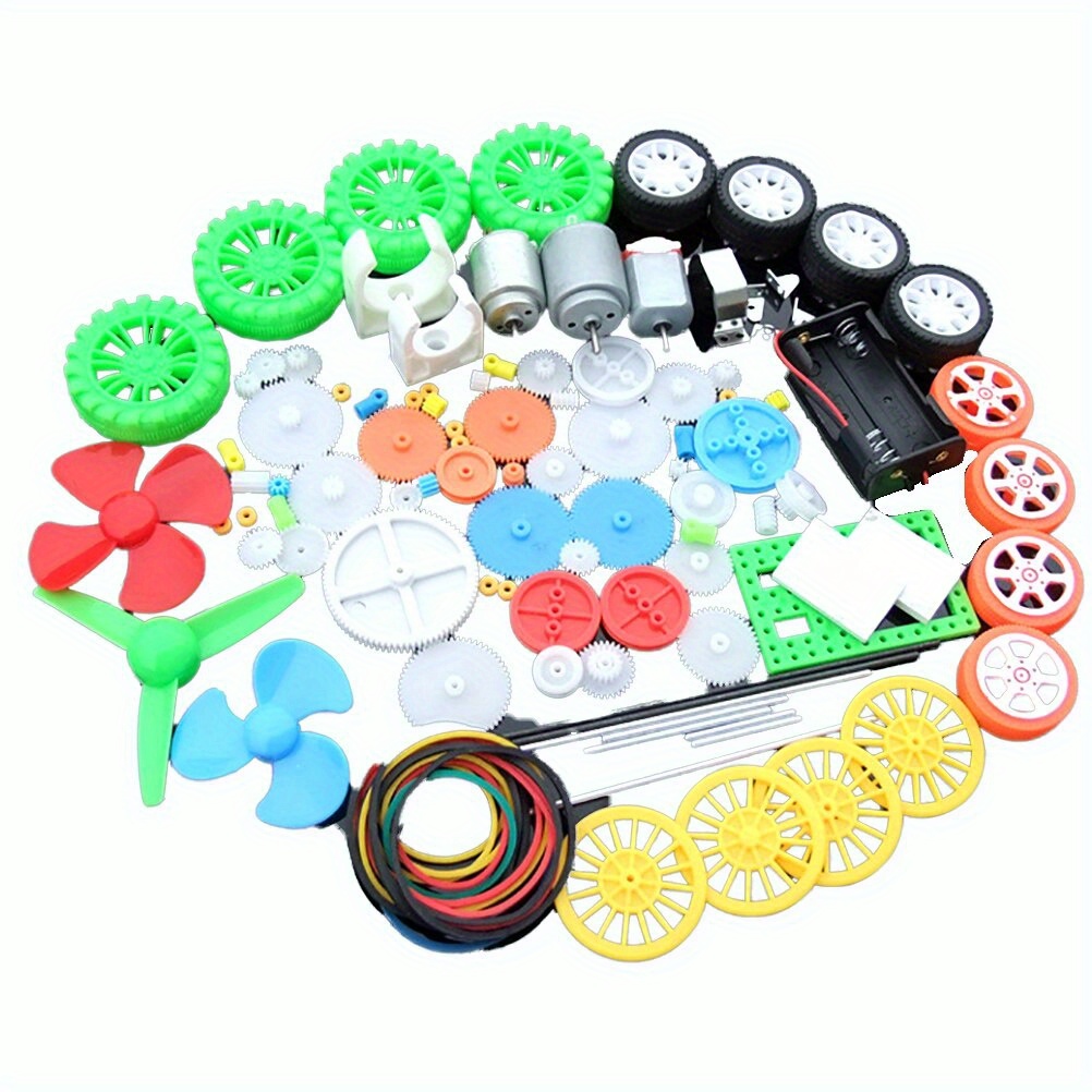 112pcs DC Motor Kit Electric M - Science Project recension och pris