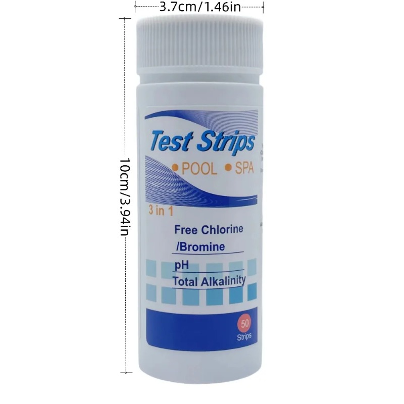 Chlorine PH Test Strips SPA Sw - Water Testing Kit recension och pris