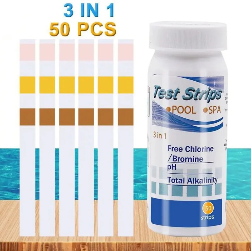 Chlorine PH Test Strips SPA Sw - Water Testing Kit recension och pris