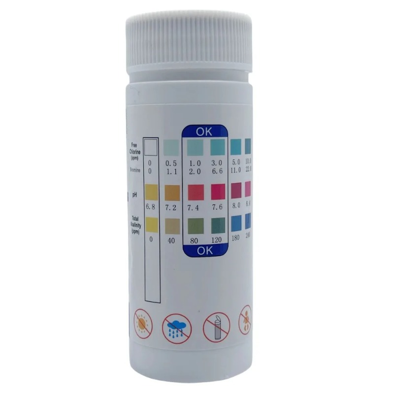 Chlorine PH Test Strips SPA Sw - Water Testing Kit recension och pris