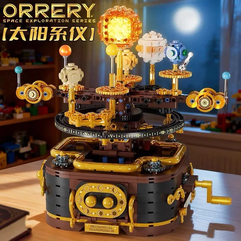 Mechanical Solar System Planet - Solar System Orrery recension och pris