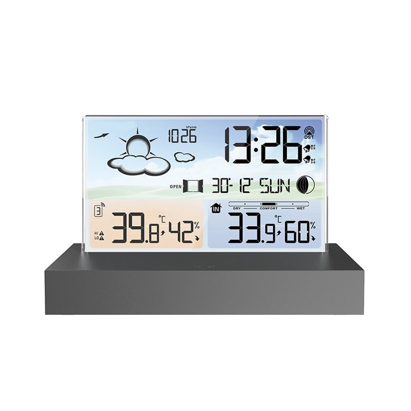 NEW HOT In Stock-Digital Weath - Weather Station Indoor recension och pris