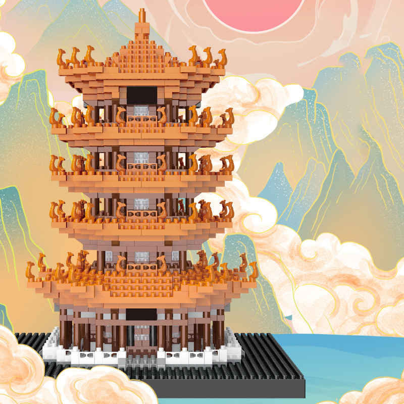 Building blocks Yellow crane T - Solar System Orrery recension och pris