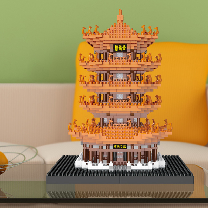 Building blocks Yellow crane T - Solar System Orrery recension och pris